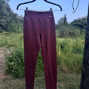 Gymshark Burgundy Leggings